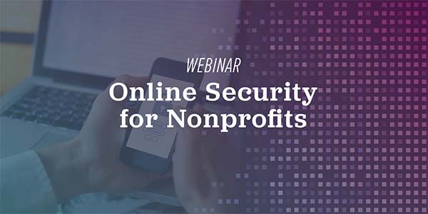Online Security for Nonprofits